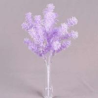 Corona de niebla de plantas artificiales, hojas de otoño falsas, plantas de plástico coloridas, hierba de loto, decoración de boda en el jardín - details 2