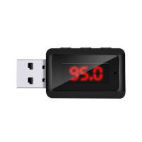 Transmisor FM con Bluetooth 5,3 para coche, dispositivo con micrófono, manos libres, receptor de Audio estéreo sin pérdidas, música, pantalla LED, adaptador inalámbrico USB - details 13
