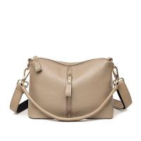 2023 bandolera de cuero genuino para mujer, bolso de hombro de color sólido de alta calidad - details 14