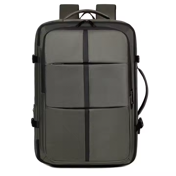 Mochila Viaje Cabina Avion - Expandible, Grande, Adecuado tanto para hombres como para mujeres, Con puerto de carga USB - 1