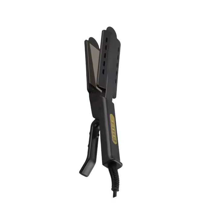 Liso Radiador de Cabello Profesional Cerámica de Tourmalina Iónica Herramienta de Estilismo de Salón Ajustable Enchufe Estándar Europeo - 1