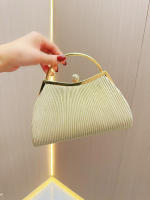 Nueva moda europea y americana retro completa diamante arco cadena pequeña bolsa cuadrada cena bolso de diamantes de imitación bolsa de mensajero regalo - details 6