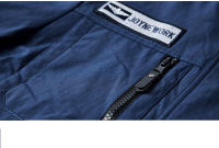 Chaqueta de Invierno Desmontable de Comodidad al Aire Libre Abrigo de Vellón Grueso con Protección contra el Viento Moda Casual para Hombres - details 13