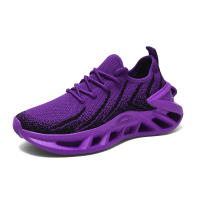 Zapatillas de moda para hombre Malla transpirable Suela blanda Zapatos para correr Fly Weave Ultra Light Zapatos para hombre - details 2