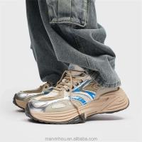 Dropshipping logo Harajuku corriendo zapatos deportivos de suela gruesa de moda para hombres - details 6