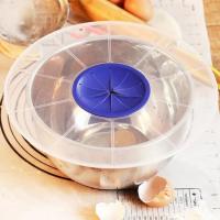 Herramienta de cocina antisalpicaduras de plástico, batidor de huevos, cubierta de cuenco, pasta, pastel, hornear huevos, tapa mezcladora, Gadget - details 2