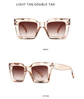 Toyear-gafas de sol cuadradas Vintage para hombre y mujer, lentes de sol de diseñador de marca de lujo, gafas de gran tamaño, UV400 - details 17