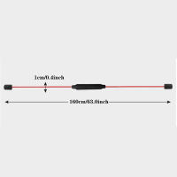 Barra de Entrenamiento Vibrante Entrenador Muscular Multifuncional para Pérdida de Peso, Yoga, Tremor para Hombres y Mujeres Equipo de Fitness Portátil - details 1