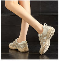 Zapatos de cuero estilo papá, nueva plataforma retro, estilo étnico Forrest Gump, zapatos casuales de mujer, zapatillas de malla. - details 21