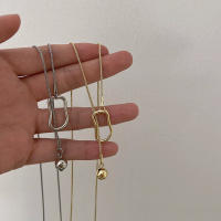 Collar Largo para Punto Otoño-Invierno, Elegante y Premium, Versátil para Mujer, Joyería y Bisutería - details 2