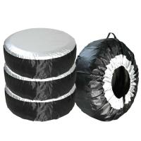 4 UDS bolsas de transporte de neumáticos de poliéster con iluminación de repuesto, cubiertas para ruedas de coche, 13-19 pulgadas, 19-23 pulgadas - details 8