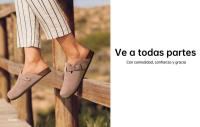 evellyhootd Zuecos de Ante con Punta Redonda y Plantilla de Corcho Cómodo para Mujer con Hebilla Ajustables 【Se recomiendan pies anchos y empeines gruesos para una talla más grande】 - details 1