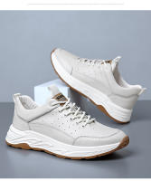 Zapatos de cuero de piel de vaca de primera capa, deportivos, casuales para hombres, moda - details 20