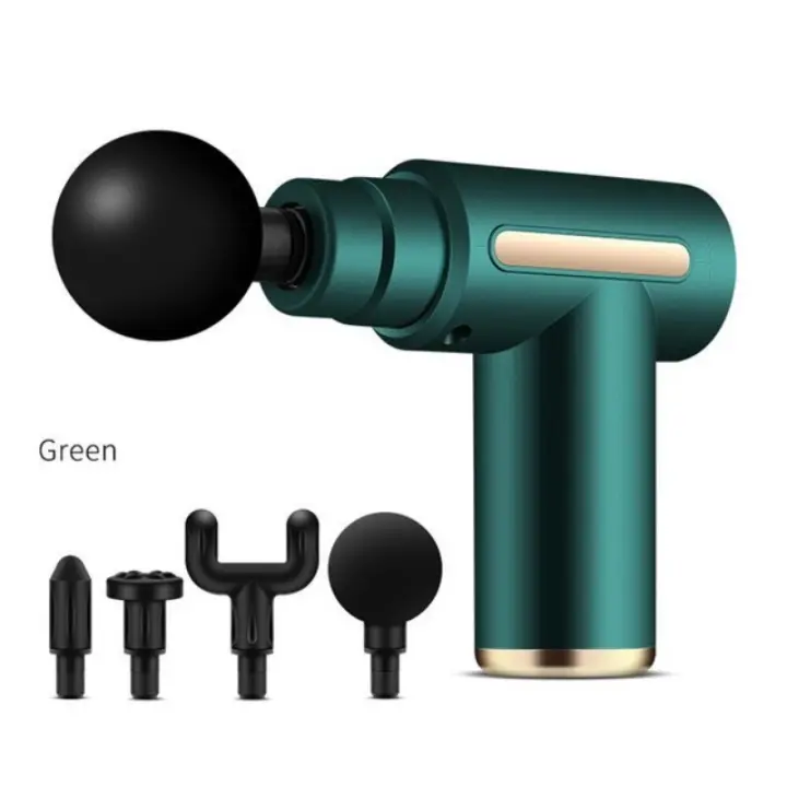 Mini Pistola de masaje de percusión de tejido profundo, masajeador muscular para alivio del dolor, pistola de Fascia, desde envio España - 1
