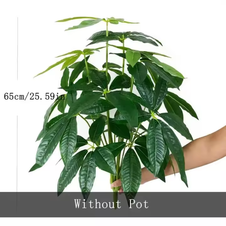 Palmas Artificiales de Plástico Árboles de Banyán Lucky para Familias, Jardines, Fiestas al Aire Libre - 1