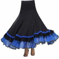 Vestido Flamenco para Mujer Estilo Clásico de Baile Gitano, Oscilantes Faldas, Toro, Salón de Baile, Actuación - details 5