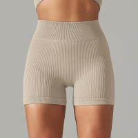 Hamidou-pantalones cortos deportivos para mujer, mallas transpirables de cintura alta para Yoga, correr, ciclismo, entrenamiento, gimnasio, Verano - details 29