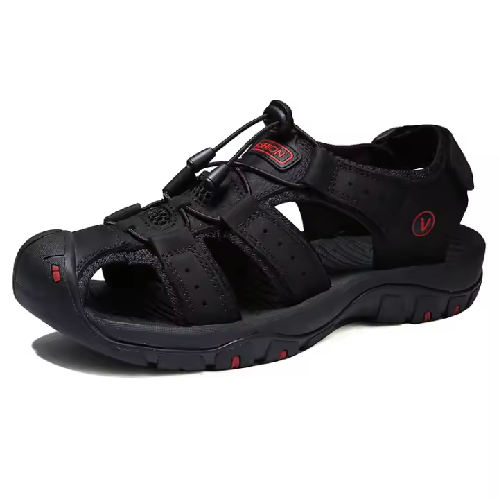 Zapatos casuales de verano para hombres y mujeres, sandalias transpirables con suela gruesa y puntera cerrada tipo Aqua para senderismo y pesca. - 1