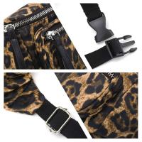 Riñoneras con estampado de leopardo Vintage para mujer, bolso portátil para mujer, mochila de lujo de alta gama - details 4