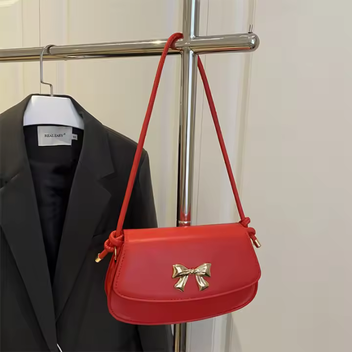 Bolso de Mano Único para Mujer 2025 Diseño de Cuadrado Pequeño de Moda - 1