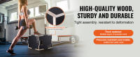 Succebuy Plyometría Salto Box 3 en 1 Plataforma y Caja de Salto para Entrenamiento en Gimnasio en Casa Equipo de Fitness Antideslizante - details 1