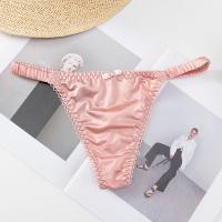 Calzoncillos dulces sin costuras para niña, cinturón fino para mujer, bragas deportivas, bragas con lazo, Tanga para mujer, lencería femenina, calzoncillos de satén - details 28