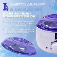 Calentador De Cera Eléctrico Para La Depilación Profesional, Cera, Adecuado Para Spa, Cara Brazos Axilas Piernas - details 1
