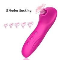 Leten potente succionador de pecho al vacío, vibrador de succión de clítoris, Juguetes sexuales para pezón, estimulador Oral, masajeador, masturbador de orgasmo de punto G - details 8