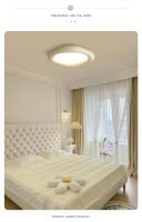 Lámpara de Techo para Dormitorio Moderna Minimalista LED Estilo Cremello de Resina - details 7