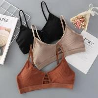 Nuevo Sujetador deportivo de algodón para mujer, Top, ropa interior femenina sin costuras, sujetador de tubo, Bralette inalámbrico, lencería Sexy sin aros - details 1
