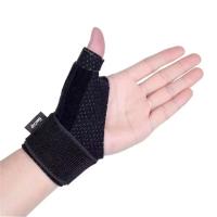 Muñequera duradera SBR, muñequera deportiva ajustable negra, fracturas Spt, unisex - details 2