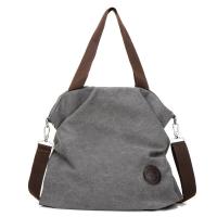 Bolso de mano informal europeo y americano para mujer, bandolera de hombro portátil de lona Simple, bolso cruzado de gran capacidad - details 13