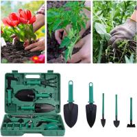 Kit de herramientas Juego de herramientas de jardinería de 11 piezas con estuche de transporte y guantes de jardín - details 4
