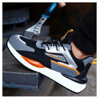 Zapatos de trabajo con punta de acero, zapatillas de seguridad antiperforación con protección, antideslizantes, ligeras - details 9