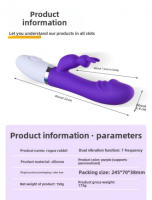 Dispositivo de masturbación Vibrador Masturbador instantáneo femenino Tendencia Inserción de choque dual Producto sexual para adultos - details 2