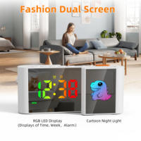 Reloj Despertador Digital Dual LED Ideal para Durmientes Función de Semana/Mañana Regulable - details 2