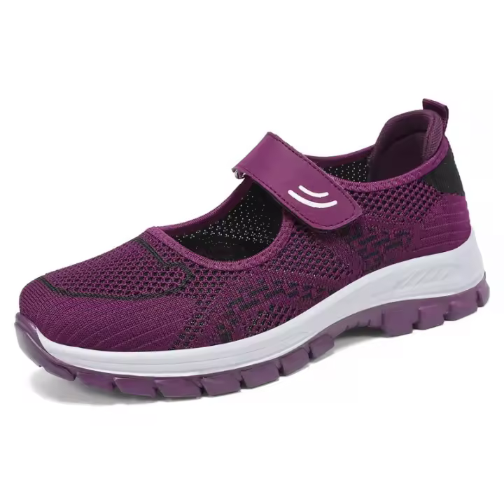 Zapatos deportivos sin cordones de verano para mujer, zapatillas deportivas informales cómodas para mujer - 1