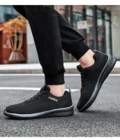 Zapatos informales ligeros para hombre, tenis informales, ligeros, cómodos, con malla transpirable - details 5