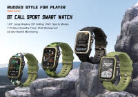 Relojes inteligentes hombre Multifuncional Bluetooth llamada Fitness exterior deporte mujer reloj - details 0