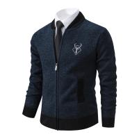Suéter de punto Retro para hombre, cárdigan informal a la moda con botones, chaqueta de lana, sudadera con capucha de otoño e invierno - details 8