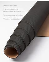 Esterilla de yoga de TPE natural impresa antideslizante y absorbente de sudor - details 1