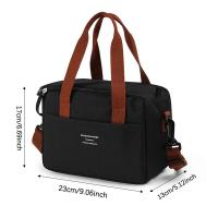 Bolsa de Almuerzo Portátil para Mujeres Aislante de Mecha, Bolsa de Enfriamiento, Bolsa Impermeable, Bolsa de Hombro para Oficina - details 0