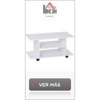 Auxiliares de Salón Modernas Mesas de Centro Redondas con Tapa Extraíble y Estructura Metálica para Dormitorios Ø40x45 cm y Ø35x40 cm Blanco - details 14