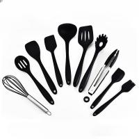 Juego De Cocina De Silicona 10 PCS Herramientas De Cocina Y Hornear Cuchara Espátula Raspador Accesorios De Cocina Ecológicos - details 8