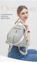 Mochilas Vintage, bolsos de moda para mujer, Mochila pequeña de cuero genuino, bolso de viaje para mujer, bolsos urbanos estéticos de diseño informal - details 3