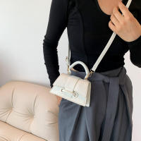 Mini bolso de hombro cruzado de cuero PU vintage para mujer - details 16