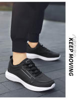 Zapatillas de deporte de cuero para hombre, zapatos informales impermeables, zapatillas ligeras para correr al aire libre, Tenis deportivos, zapatos planos masculinos - details 14
