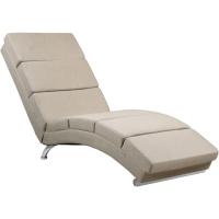 Chaise Longue Tumbona XXL London 186x89x55cm Sillón Ergonómico de Salón Oficina 180Kg Cuero Sintético Blanco - details 36