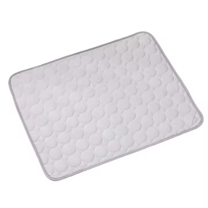 Suministros para mascotas, almohadilla de hielo transpirable para mascotas, antideslizante, resistente a mordeduras, estera de refrigeración para perros, almohadilla de hielo refrescante suave a prueba de humedad para perros, verano - 1
