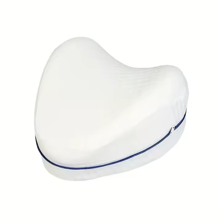 Almohada de espuma viscoelástica para rodillas, Soporte ergonómico para un sueño cómodo, Características especiales - 1